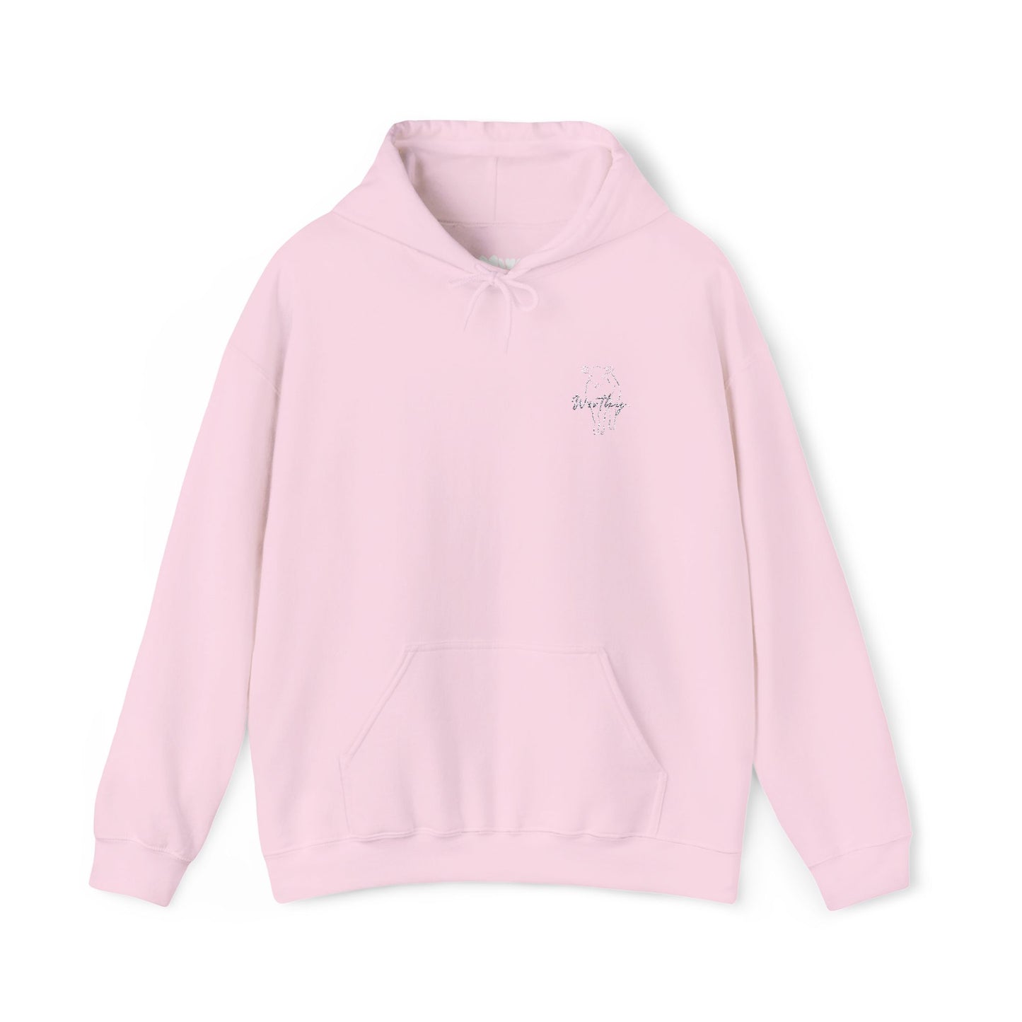 MW "Lamb" Black/Sand/Pink Hoodie