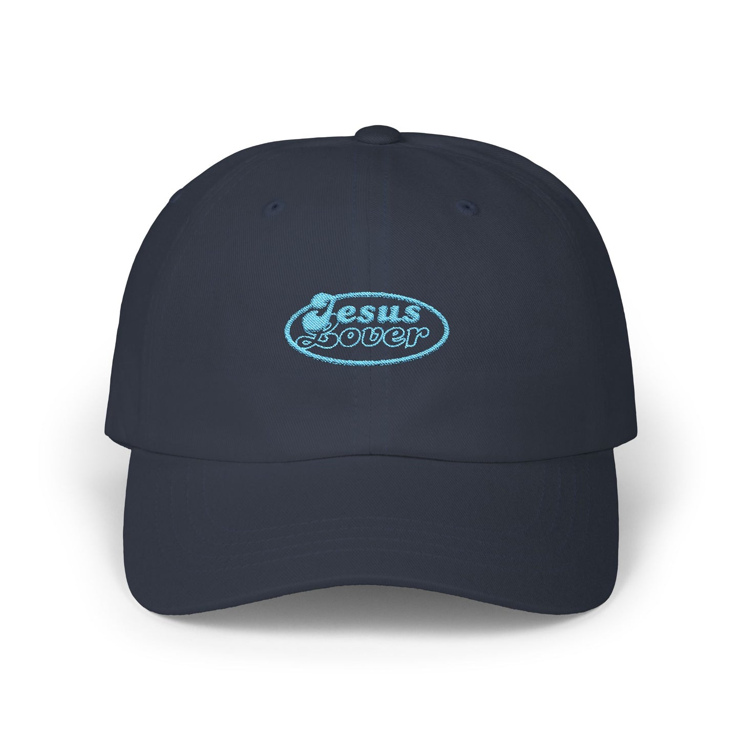 MW "Lover" White/Navy Hat