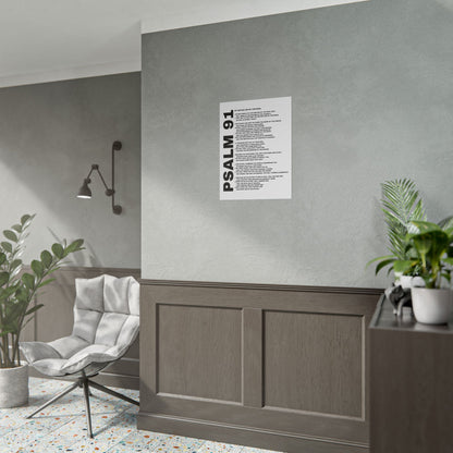 Psalm 91 Poster (18'x24')