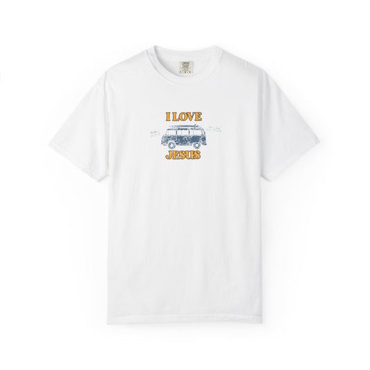 Retro "I love Jesus" Tee