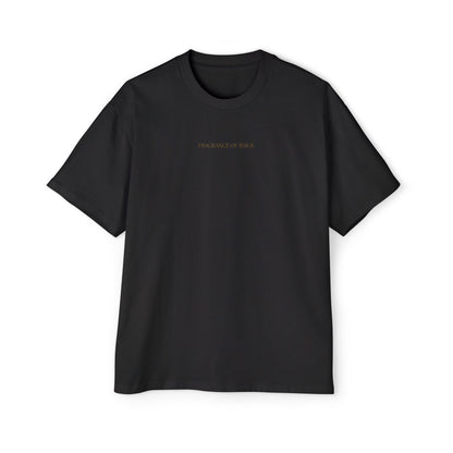 "Oil of the Lord" Oversized Tee (Black/Tan)