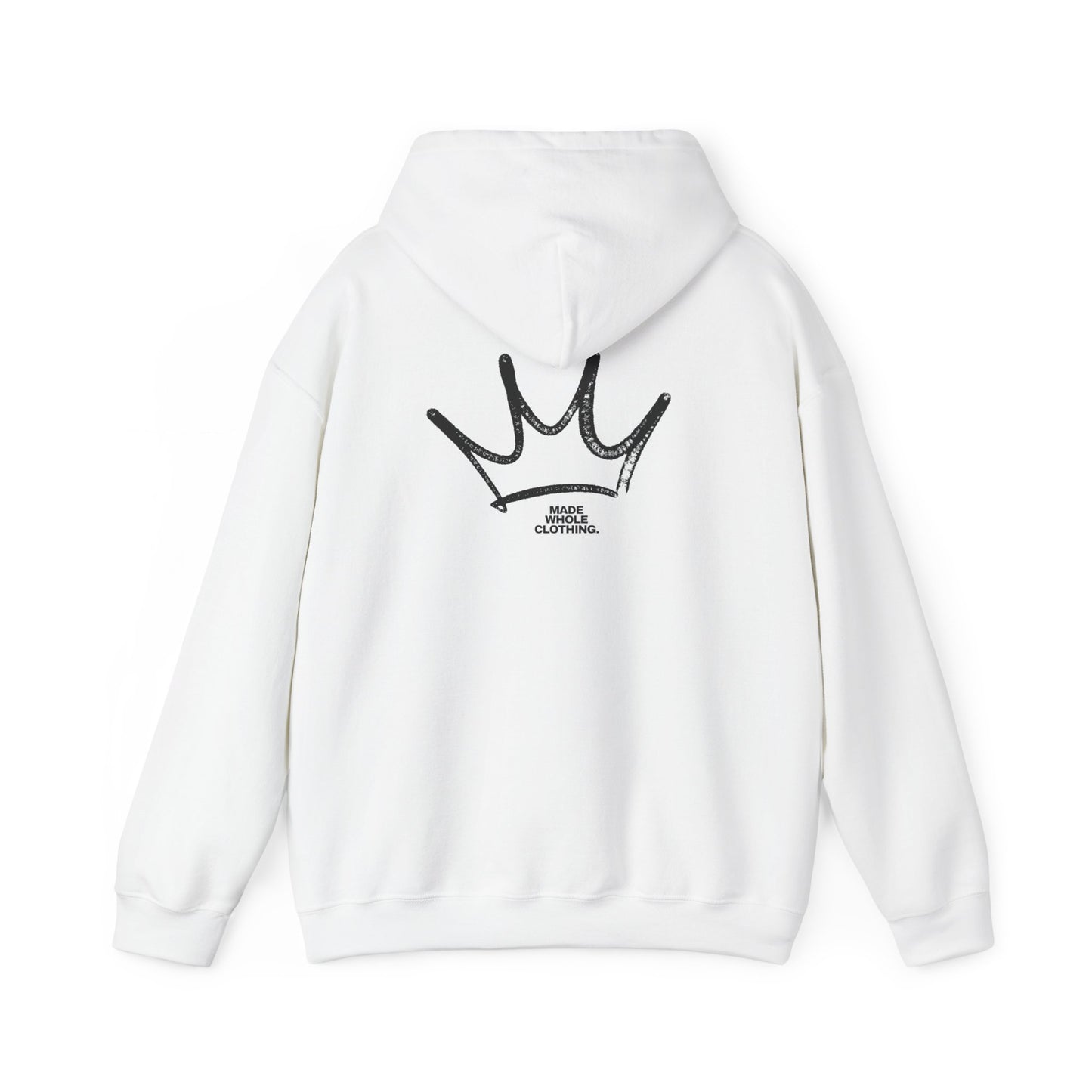 MW "King Jesus" White Hoodie