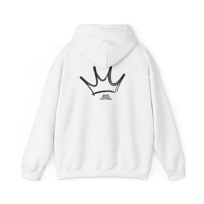 MW "King Jesus" White Hoodie