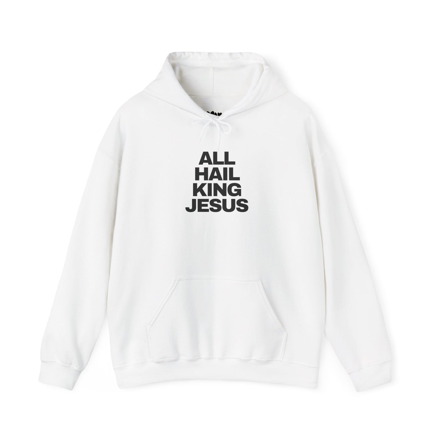 MW "King Jesus" White Hoodie