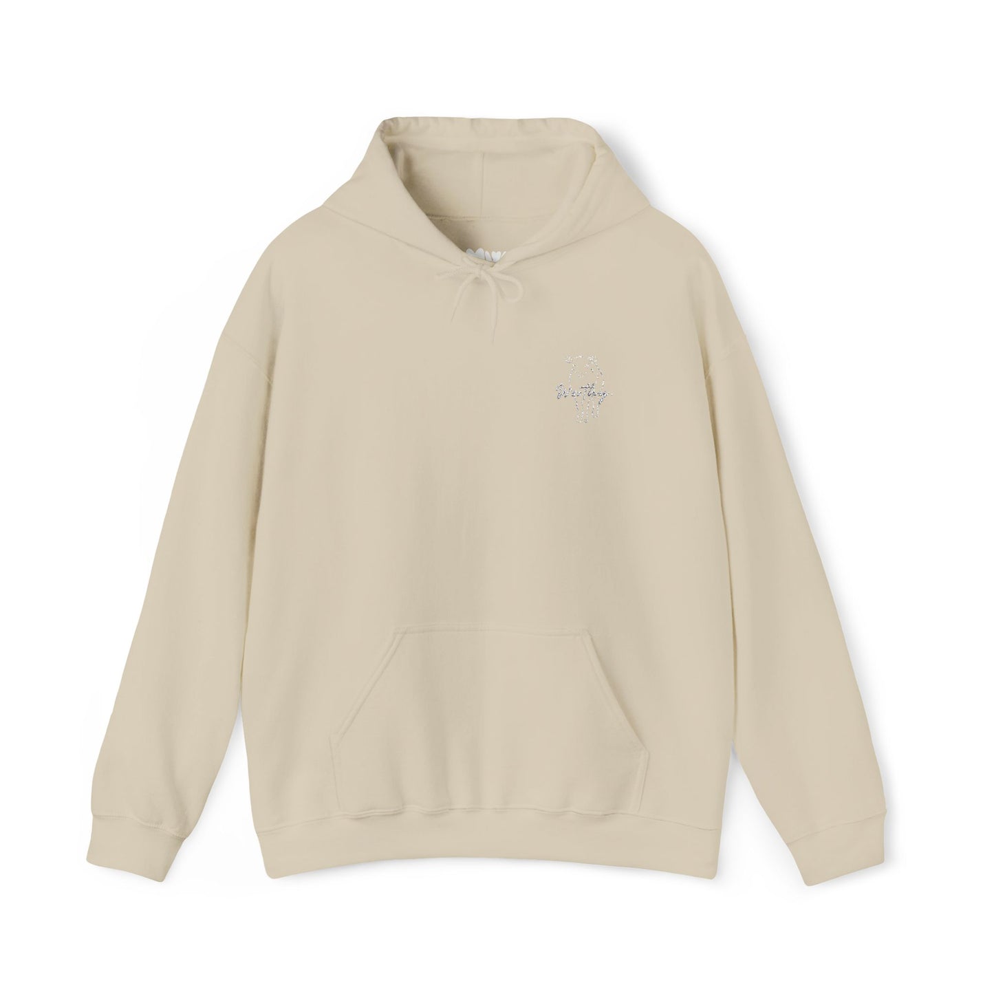 MW "Lamb" Black/Sand/Pink Hoodie