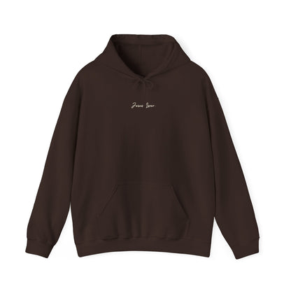 Jesus Lover Hoodie (Brown/Navy)