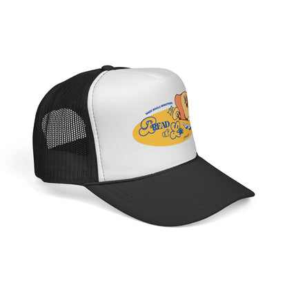 "Bread of Life" Trucker Hat (Black/Blue)
