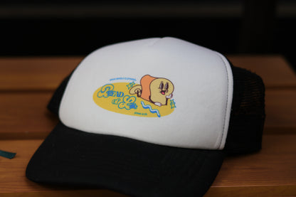 "Bread of Life" Trucker Hat (Black/Blue)