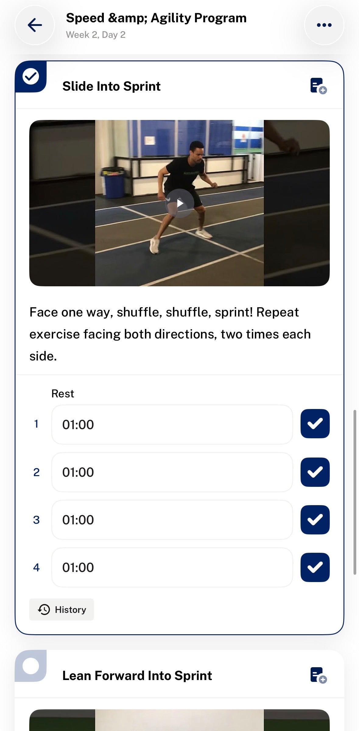Speed and Agility Training Program