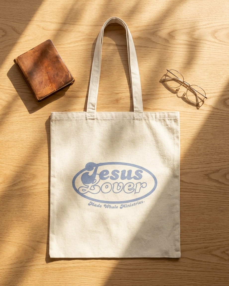 Jesus Lover Tote Bag