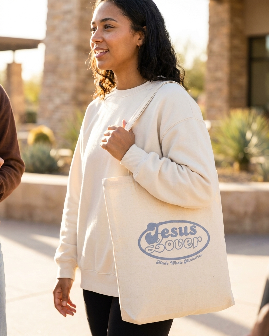 Jesus Lover Tote Bag